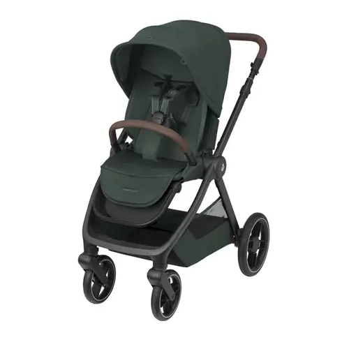 Sistem 4in1 Maxi-Cosi OXFORD Carucior + Landou Sense + Scoica Pebble 360 PRO2 + Baza FamilyFix 360 PRO Twillic Green, Culoare: Verde inchis, Model: 4 in 1 - poza 2 - ExclusivMAG.ro