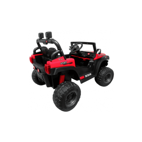 Masinuta electrica cu telecomanda Auto X16, varsta 1-5 ani, roti EVA, scaun din piele ECO, putere 90W, R-Sport - Rosu, Culoare: Rosu, Capacitate acumulator: 12V,poza 5