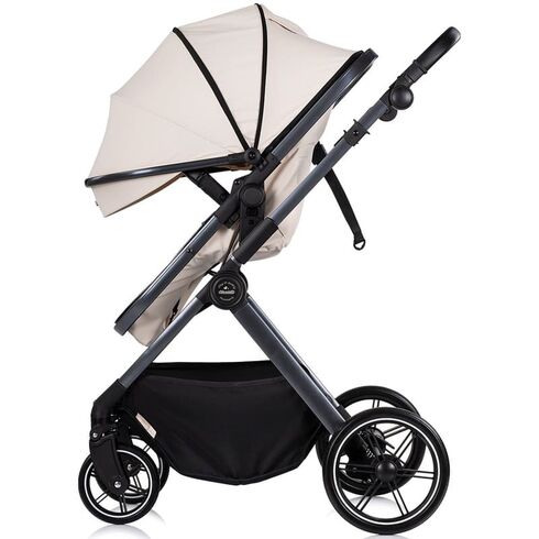 Carucior Chipolino Pearl 2 in 1 cashmere, Culoare: Bej, Model: 2 in 1,poza 6