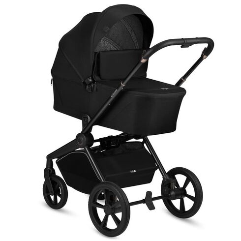Carucior 2 in 1, Lionelo, Freya, Landou si salteluta ventilate, pana la 22 kg, 0luni+, Negru, Culoare: Negru, Model: 2 in 1 - poza 4 - ExclusivMAG.ro