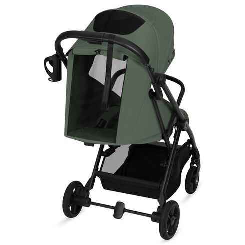 Carucior sport, Lionelo, Tansi, Pliere automata, Ultracompact, 6-48 luni, Sustine 22 kg, Verde, Culoare: Verde inchis, Model: sport - poza 6 - ExclusivMAG.ro