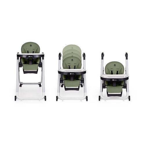 Scaun de masa Petite&Mars Tasty, Pana la 15 kg, Mature Olive, Culoare: Verde inchis - poza 4 - ExclusivMAG.ro