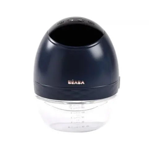 Pompa de san electrica hands free Beaba Night Blue  - ExclusivMAG.ro