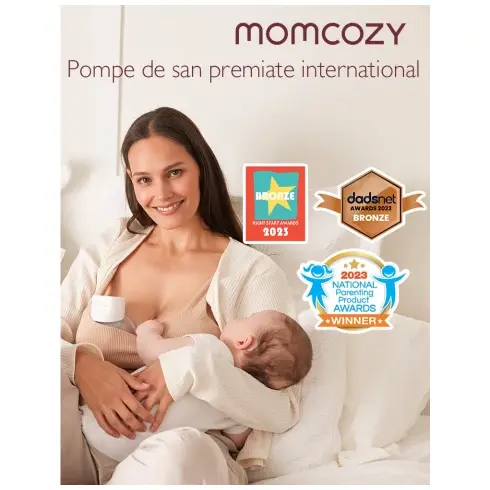Pompa de san Momcozy Hands-free dubla S12 Pro Grey, Culoare: Gri - poza 8 - ExclusivMAG.ro