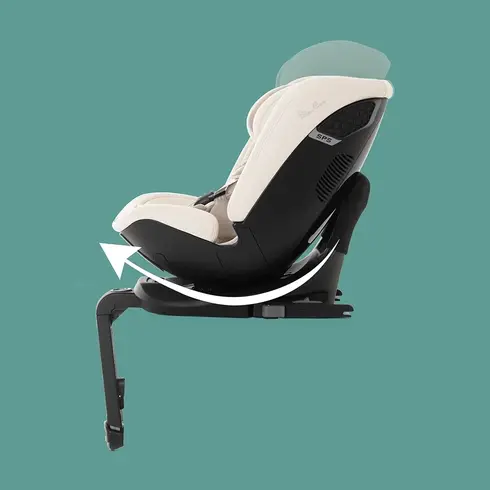 Scaun auto rotativ 360 Silver Cross Motion 2 All Size Almond, Culoare: Crem, Grupa: 0-36kg (0 luni - 12 ani) - poza 4 - ExclusivMAG.ro