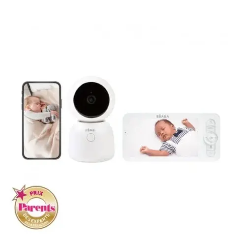 Video Monitor Digital cu lumina de veghe + Wi-Fi Beaba ZEN Night Light White - poza 2 - ExclusivMAG.ro