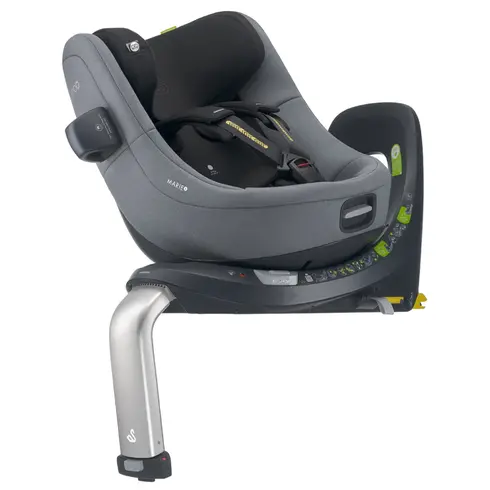 Scaun auto rotativ Swandoo Marie 5 i-Size Sesame Grey, Culoare: Gri/Negru, Grupa: 0-18kg (0 luni - 4 ani)  - ExclusivMAG.ro