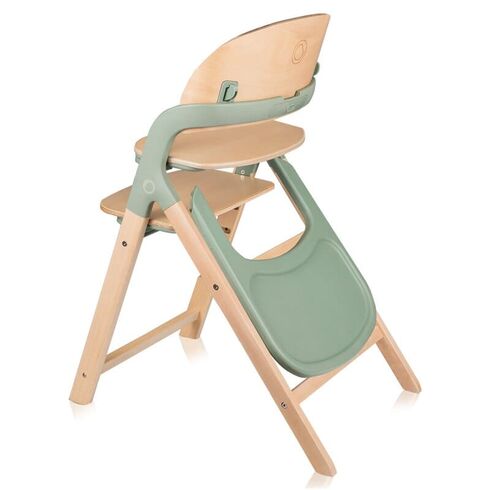Scaun de masa Megan Lionelo, Din lemn de fag, 6 luni- adult, Verde, Culoare: Verde - poza 7 - ExclusivMAG.ro