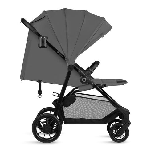 Carucior sport Lionelo Emerald, 6- 48 luni, Pana la 22 kg, Gri, Culoare: Gri, Model: sport - poza 2 - ExclusivMAG.ro