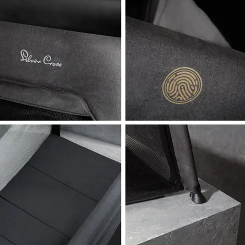 Patut de calatorie Silver Cross Slumber Carbon - poza 5 - ExclusivMAG.ro