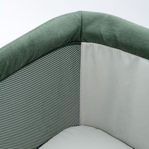 Patut co-sleeper ONINO HOLD.me, Sleepy Forest, Culoare: Verde inchis, Dimensiuni: 80x50 - poza 8 - ExclusivMAG.ro