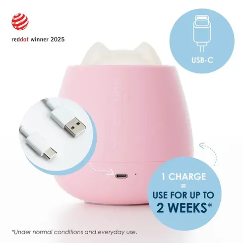 Lampa de veghe Nosiboo Zigg antrenor de somn pentru copii cu lumina rosie si temporizator Pink, Culoare: Roz - poza 5 - ExclusivMAG.ro