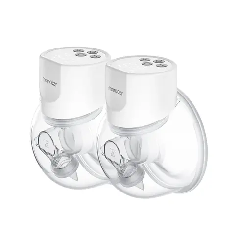 Pompa de san Momcozy Hands-free dubla S12 Pro White, Culoare: Alb  - ExclusivMAG.ro