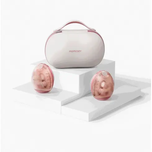 Pompa de san Momcozy Hands-free dubla Air 1 Ultra-Slim  - ExclusivMAG.ro
