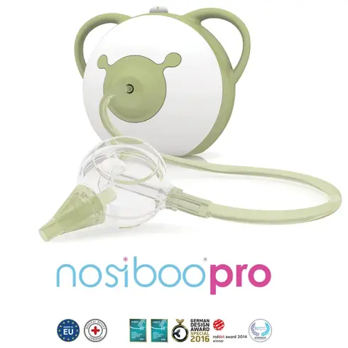 Aspirator nazal electric Nosiboo Pro Vernil, Culoare: Verde inchis - poza 4 - ExclusivMAG.ro