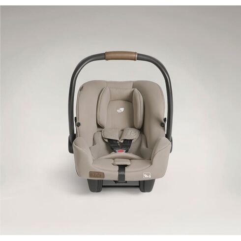 Scoica auto Joie i-Starter cu tetiera reglabila, 40-75 cm, Sandstone, certificata R129, Culoare: Crem, Grupa: 0-13kg (0 luni - 12 luni) - poza 4 - ExclusivMAG.ro
