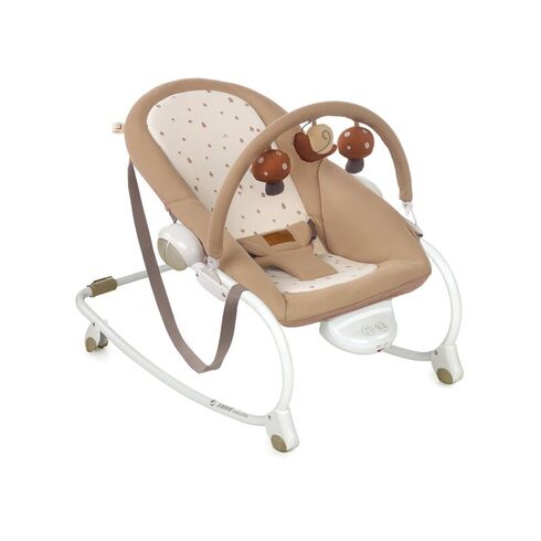 Balansoar Jane Evolution, Cu vibratii si melodii, Bara de jucarii si spatar reglabil, Sesame  - ExclusivMAG.ro