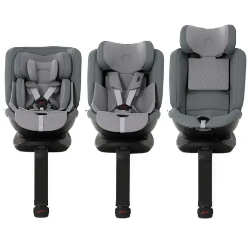 Scaun auto rotativ 360 Silver Cross Motion 2 All Size Glacier, Culoare: Gri, Grupa: 0-36kg (0 luni - 12 ani) - poza 2 - ExclusivMAG.ro