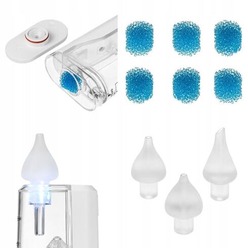Aspirator nazal electric Lionelo Babyair Flow, Functionare wireless pana la 2.5 h - poza 4 - ExclusivMAG.ro