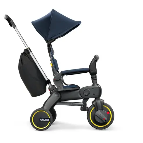 Tricicleta Doona Liki Trike S3 Deep Blue, Culoare: Albastru - poza 3 - ExclusivMAG.ro