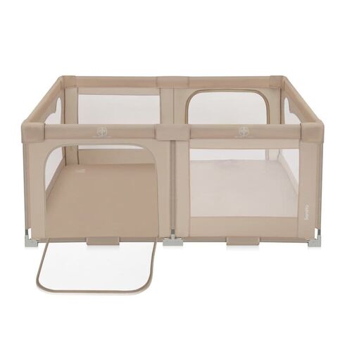 Tarc de joaca Lionelo Florence Easy Fold, 0-48 luni, Bej, Culoare: Bej - poza 3 - ExclusivMAG.ro
