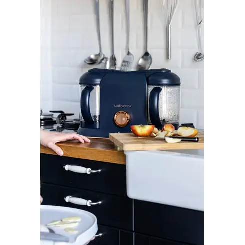 Robot Beaba Babycook Duo Night Blue, Culoare: Albastru - poza 7 - ExclusivMAG.ro