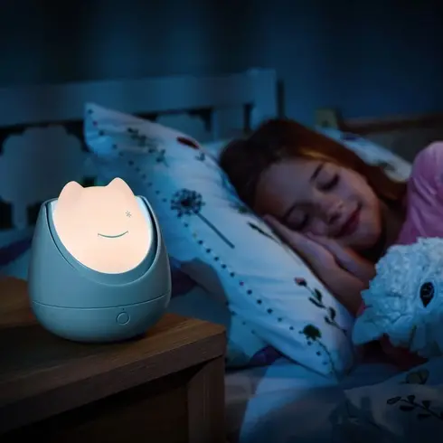 Lampa de veghe Nosiboo Zigg antrenor de somn pentru copii cu lumina rosie si temporizator Beige, Culoare: Bej - poza 10 - ExclusivMAG.ro