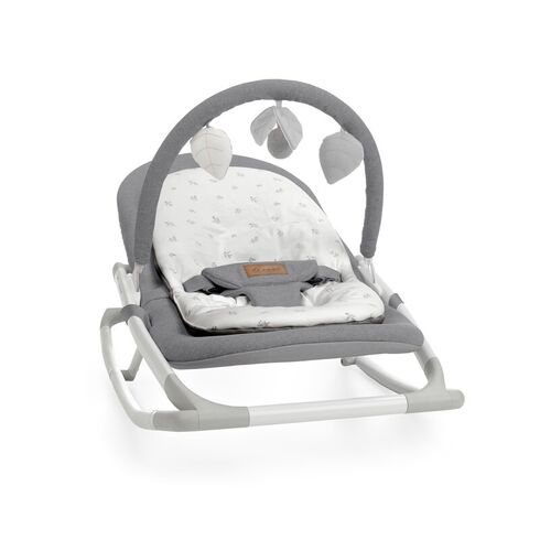 Balansoar Jane Fold Pliabil, Bara de jucarii si spatar reglabil, Mist, Culoare: Gri - poza 2 - ExclusivMAG.ro
