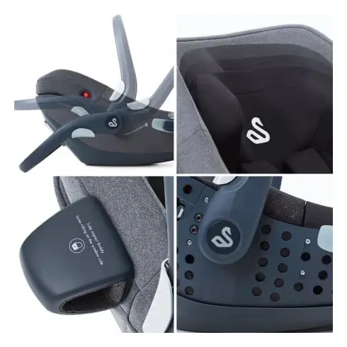 Scoica auto Swandoo Albert i-Size 1.2 Blueberry, Culoare: Albastru, Grupa: 0-13kg (0 luni - 12 luni) - poza 5 - ExclusivMAG.ro