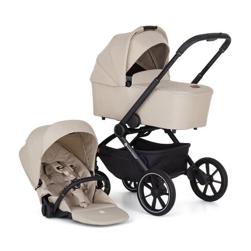 Carucior 2 in 1 Petite&Mars Scout, Pana la 22 kg, 0 luni+, Bej, Culoare: Bej, Model: 2 in 1 - poza 3 - ExclusivMAG.ro