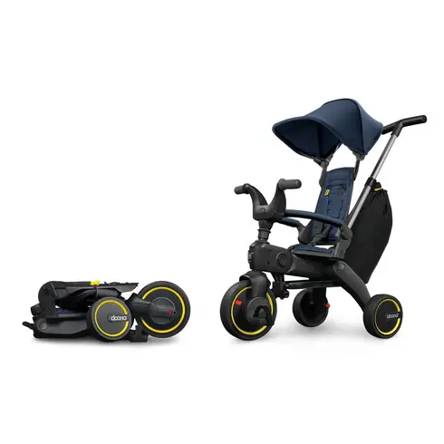 Tricicleta Doona Liki Trike S3 Deep Blue, Culoare: Albastru - poza 2 - ExclusivMAG.ro