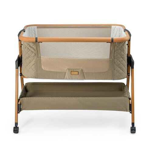 Patut co-sleeper ONINO DREAM.me, Misty Taupe, Culoare: Maro, Dimensiuni: 80x50 - poza 5 - ExclusivMAG.ro