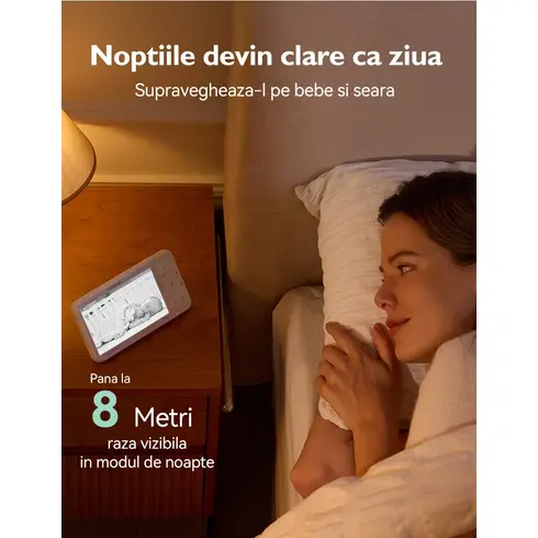 Video monitor Momcozy BM03 5.5 inch - poza 5 - ExclusivMAG.ro