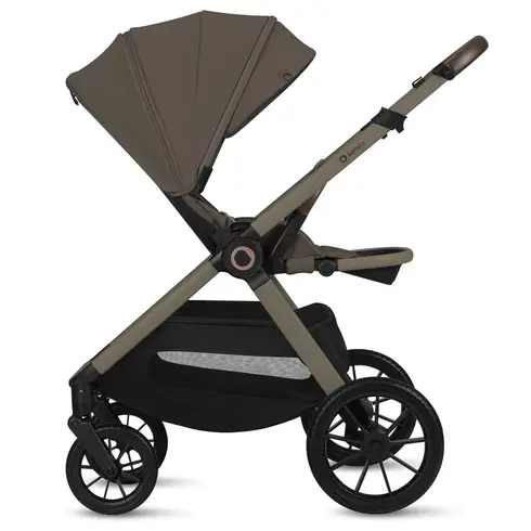 Carucior 3 in 1 Lionelo Layla - Bej Taupe, Culoare: Crem, Model: 3 in 1 - poza 9 - ExclusivMAG.ro
