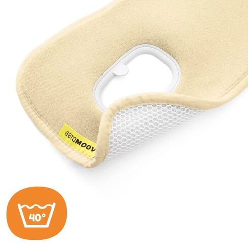 Protectie Antitranspiratie Scaun Auto GR 0, Vanilla, Aeromoov, Culoare: Bej - poza 5 - ExclusivMAG.ro
