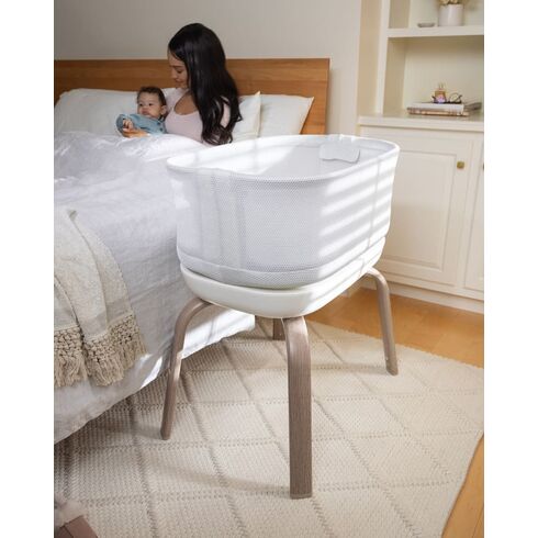 Patut co-sleeper Graco Eluma Nest Luna cu leganare automata si sistem inteligent de detectare a plansului - poza 6 - ExclusivMAG.ro