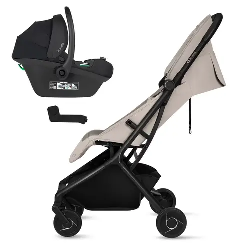 Carucior 2 in 1 Lionelo Sia Flex - Bej, Culoare: Bej, Model: 2 in 1 - poza 11 - ExclusivMAG.ro