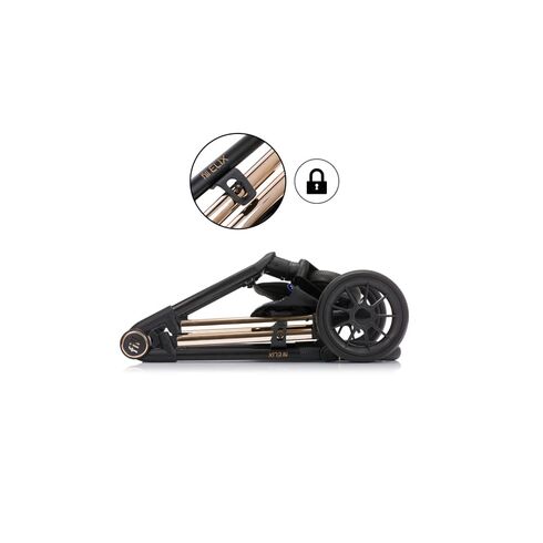 Carucior Fill Elix transformabil 2 in 1 Black Fillikid - poza 6 - ExclusivMAG.ro