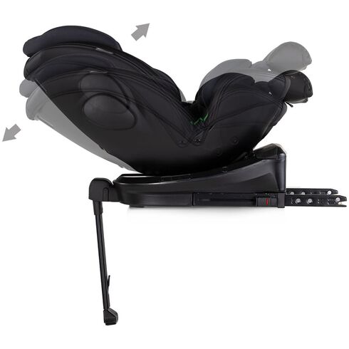 Scaun auto Chipolino Hypnotic Plus I-Size 40-150 cm cu sistem Isofix si sezut rotativ charcoal, Culoare: Gri, Grupa: 0-36kg (0 luni - 12 ani) - poza 7 - ExclusivMAG.ro