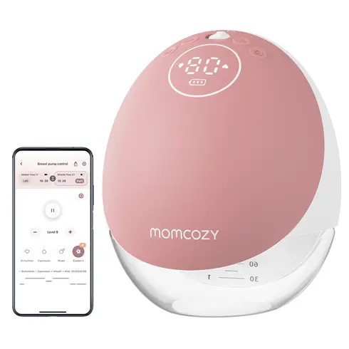 Pompa de san Momcozy Hands-free dubla M9 Red - poza 4 - ExclusivMAG.ro