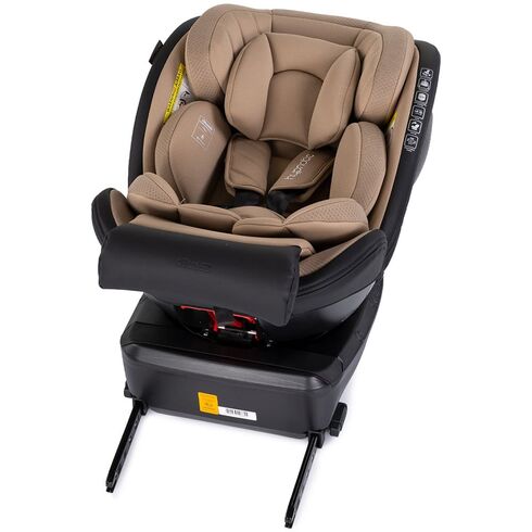 Scaun auto Chipolino Hypnotic Plus I-Size 40-150 cm cu sistem Isofix si sezut rotativ latte, Culoare: Crem, Grupa: 0-36kg (0 luni - 12 ani) - poza 11 - ExclusivMAG.ro