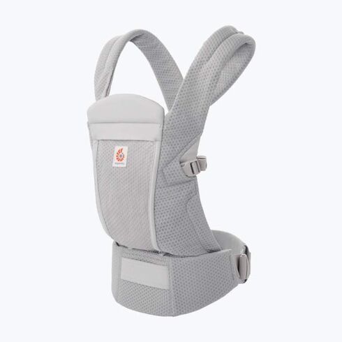 Marsupiu Ergobaby Omni Lite Mesh - Pearl Grey, Culoare: Gri deschis  - ExclusivMAG.ro
