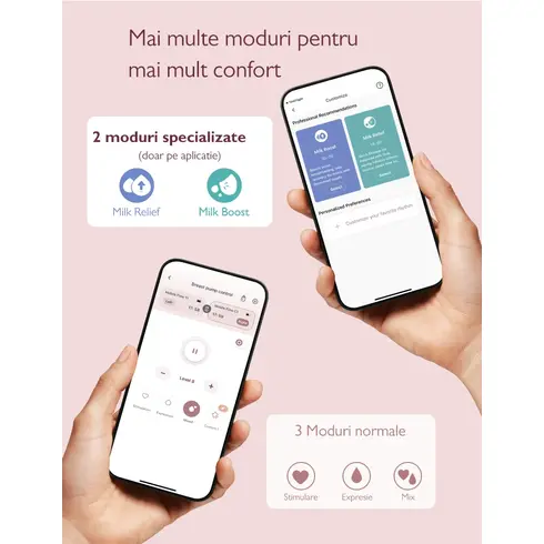 Pompa de san Momcozy Hands-free dubla M9 Red - poza 9 - ExclusivMAG.ro