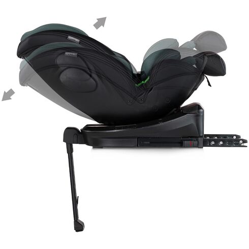 Scaun auto Chipolino Hypnotic Plus I-Size 40-150 cm cu sistem Isofix si sezut rotativ green, Culoare: Verde inchis, Grupa: 0-36kg (0 luni - 12 ani) - poza 9 - ExclusivMAG.ro