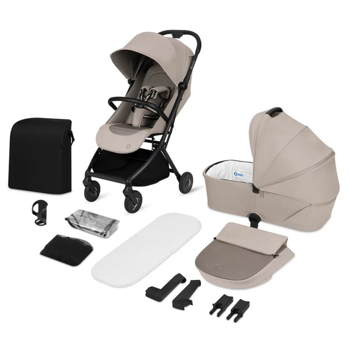 Carucior 2 in 1 Lionelo Sia Flex - Bej, Culoare: Bej, Model: 2 in 1 - poza 2 - ExclusivMAG.ro