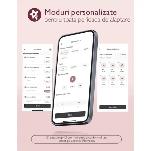 Pompa de san Momcozy Hands-free dubla M9 Red - poza 7 - ExclusivMAG.ro