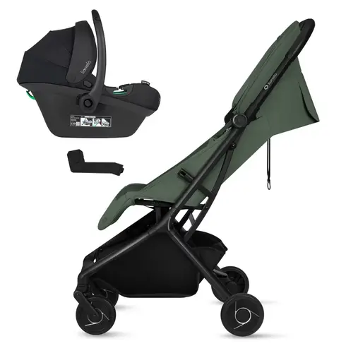 Carucior 2 in 1 Lionelo Sia Flex - Verde, Culoare: Verde inchis, Model: 2 in 1 - poza 10 - ExclusivMAG.ro