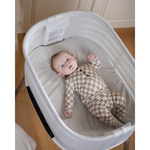 Patut co-sleeper Graco Eluma Nest Luna cu leganare automata si sistem inteligent de detectare a plansului - poza 5 - ExclusivMAG.ro