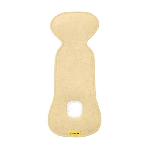 Protectie Antitranspiratie Scaun Auto GR 0, Vanilla, Aeromoov, Culoare: Bej  - ExclusivMAG.ro