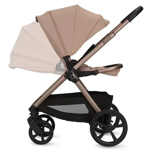 Carucior 3 in 1 Lionelo Carmine - Bej, Culoare: Bej, Model: 3 in 1 - poza 9 - ExclusivMAG.ro